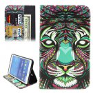 For Tab 4 7.0 Ethnic Lion Flip Leather Case with Holder, Wallet & Card Slots