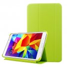 For Tab 4 7.0 Green Smart Cover Flip Leather Case with 2 Folding Holder
