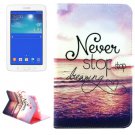 For Tab 3 Lite 7.0 Dreaming Pattern Leather Case with Holder, Card Slots & Wallet