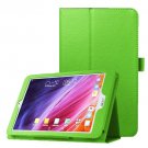 For Iconia One 8 Green Litchi Texture Horizontal Flip Leather Case with Holder