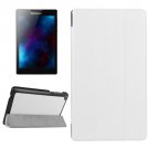 For Lenovo Tab 2 Karst Texture Flip Leather Case with 3 Folding Holder - # Colors