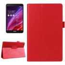 For FonePad 8 Red Litchi Smart Cover Flip Leather Case with Holder