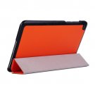 For Transformer Book T90 Chi Orange Smart Cover Leather Case with 3 Fold Holder