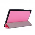 For Transformer Book T90 Chi Pink Smart Cover Leather Case with 3 Fold Holder