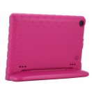 For Amazon Fire HD 8 (2016) EVA Bumper Magenta Case with Handle & Holder