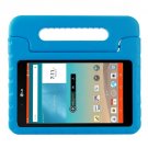 For LG G Pad F 8.0 V495 Blue EVA Bumper Case with Handle & Holder