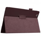 For Sony Xperia Z4 Coffee Litchi Texture Flip Solid Color Leather Case with Holder