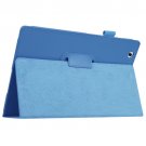 For Sony Xperia Z4 Blue Litchi Texture Flip Solid Color Leather Case with Holder