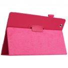 For Sony Xperia Z4 Magenta Litchi Texture Flip Solid Color Leather Case with Holder
