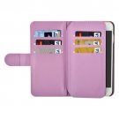 For iPhone 7 Plus Purple Flip Leather Case with Card Slots, Wallet & Lanyard