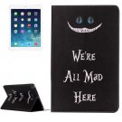 For iPad Air 2/iPad 6 All Mad Here Pattern Horizontal Flip Leather Case with Holder