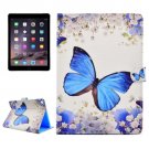 For iPad Air 2/iPad 6 Butterfly Pattern Flip Leather Case with Holder, Card Slots & Wallet