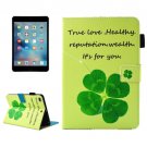 For iPad Mini 4/3/2/1 Clove Smart Cover Leather Case with Holder, Card/Pen Slots & Wallet