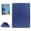 For iPad Pro 12.9" Dark Blue ENKAY Transformers Smart Cover Leather Case with Holder