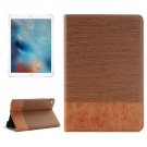 For iPad Pro 12.9" Coffee Sheepskin Leather Case with Holder, Card Slots & Wallet