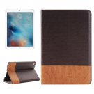 For iPad Pro 12.9" Brown Sheepskin Leather Case with Holder, Card Slots & Wallet