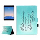 For iPad Air 2/iPad 6 Rain Pattern Flip Leather Case with Holder & Card Slots & Wallet