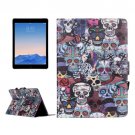 For iPad Air 2/iPad 6 Ghost Pattern Flip Leather Case with Holder & Card Slots & Wallet