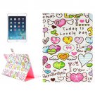 For iPad Pro 12.9" Luminous Love Words Pattern Horizontal Flip Leather Case with Holder