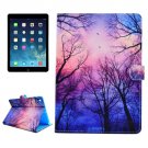 For iPad Air/iPad 5 Star Sky Pattern Leather Case with Holder; Card Slots & Wallet