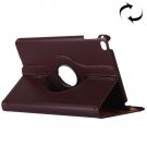 For iPad Pro 12.9" Coffee Litchi Smart Cover Leather Protective Case with Rotating Holder