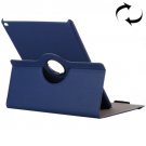 For iPad Pro 12.9" D BlueCloth Smart Cover Leather Protective Case with Rotating Holder & Card slots