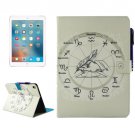 For iPad Pro 9.7" Zodiac Smart Cover Leather Case with Holder, Card/Pen Slots & Wallet
