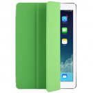 For iPad Pro 9.7" Green Single Side Polyurethane Smart Cover with 3-Folding Holder