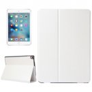For iPad Pro 9.7" White Frosted Texture Flip Solid Color Leather Case with Holder