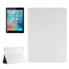 For iPad Pro 9.7" Grid White Flip Leather Case with Card Slots, Holder & Wallet