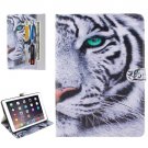 For iPad Pro 9.7" Tiger Pattern Flip Leather Case with Holder, Card Slots & Wallet