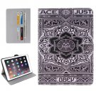 For iPad Pro 9.7" Flower Pattern Flip Leather Case with Holder, Card Slots & Wallet
