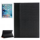 For iPad Pro 9.7" Black Crocodile Binding Leather Case with Holder, Card Slots & Wallet