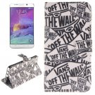 For Galaxy Note 5 Cartoon 2 side Leather Case with Card Slots, Holder & Wallet