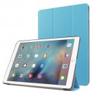 For iPad Pro 9.7" Blue Custer Flip Leather Smart Case with 3 Folding Holder