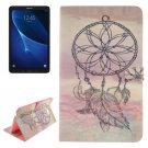 For Tab A 10.1/T580 Double side Aesthetic Leather Case with Holder, Card Slots & Wallet