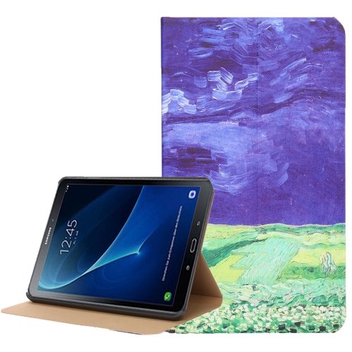 For Tab A 10.1 (2016) Cloud Pattern Flip Leather Case with Holder