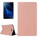 For Tab A 10.1 (2016) Apricot Cowhide Leather Case with Holder, Card Slots & Wallet