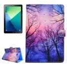 For Tab A 10.1/P580 Sky Tree Pattern Flip Leather Case with Holder, Card Slots & Wallet