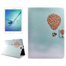 For Tab S2 9.7/T815 Balloon PC + PU Leather Case with Holder & Card Slots