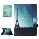 For Tab S2 9.7/T815 Night Tower Flip Leather Case with Holder, Card Slots & Wallet