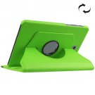 For Tab S2 8.0/T715 Green Litchi Texture Leather Case with 360° Rotating Holder