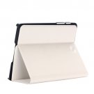 For Tab S2 8.0/T715 White Frosted Texture Leather Case with Holder