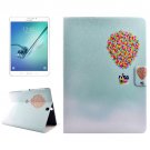 For Tab S2 8.0/T715 Balloon PC + PU Leather Case with Holder & Card Slots