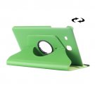 For Tab E 9.6 Green Litchi Texture Flip Leather Case with Multi-functional Holder