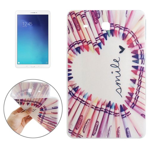 For Tab E 9.6 Smile Pattern TPU Protective Case