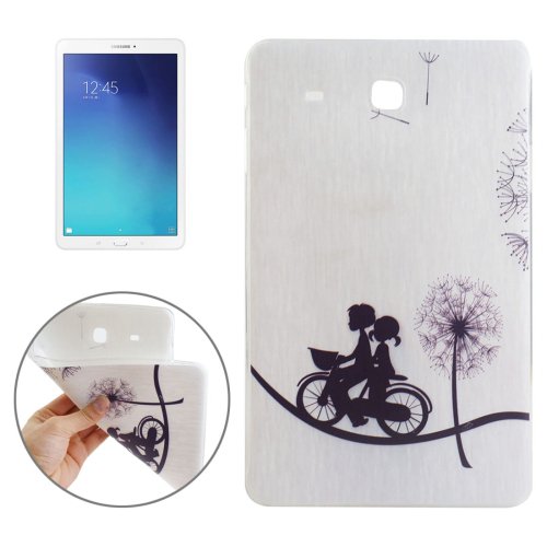 For Tab E 9.6 Dandelion Couple Pattern TPU Protective Case