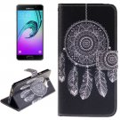 For Galaxy A5(2016) Abstract Pattern Leather Case with Holder, Card Slots & Wallet