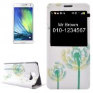 For Galaxy A5(2016) Dandelion Flip Leather Case with Call Display ID & Holder