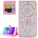 For Galaxy A5(2016) Fresh Windbell Pattern Leather Case with Holder, Card Slots & Wallet